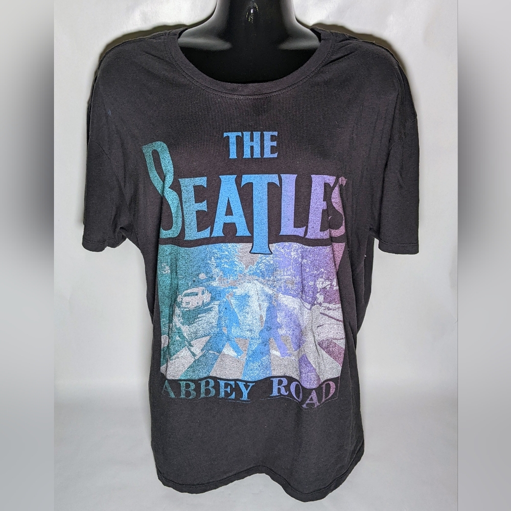 The Beatles Abbey Road T Shirt Apple Corps LTD Size XL Gray
